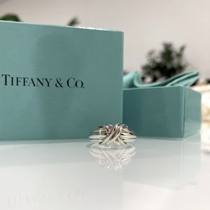 Authentic Tiffany & Co. Paloma Picasso Signature X Ring